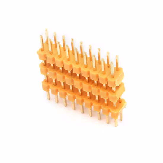 2.54mm Pitch Pin Header DIP Type N Series Double Row 16 Pins Connector