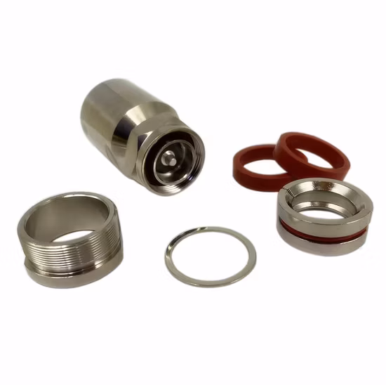 RF Coaxial 7/16 DIN Male Clamp Connector for 7/8