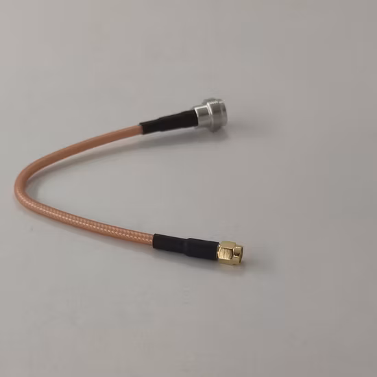 Right Angle SMA Female to Ufl Ipex RF Coaxial Connector Assembly with Rg178 Cable for Antenna